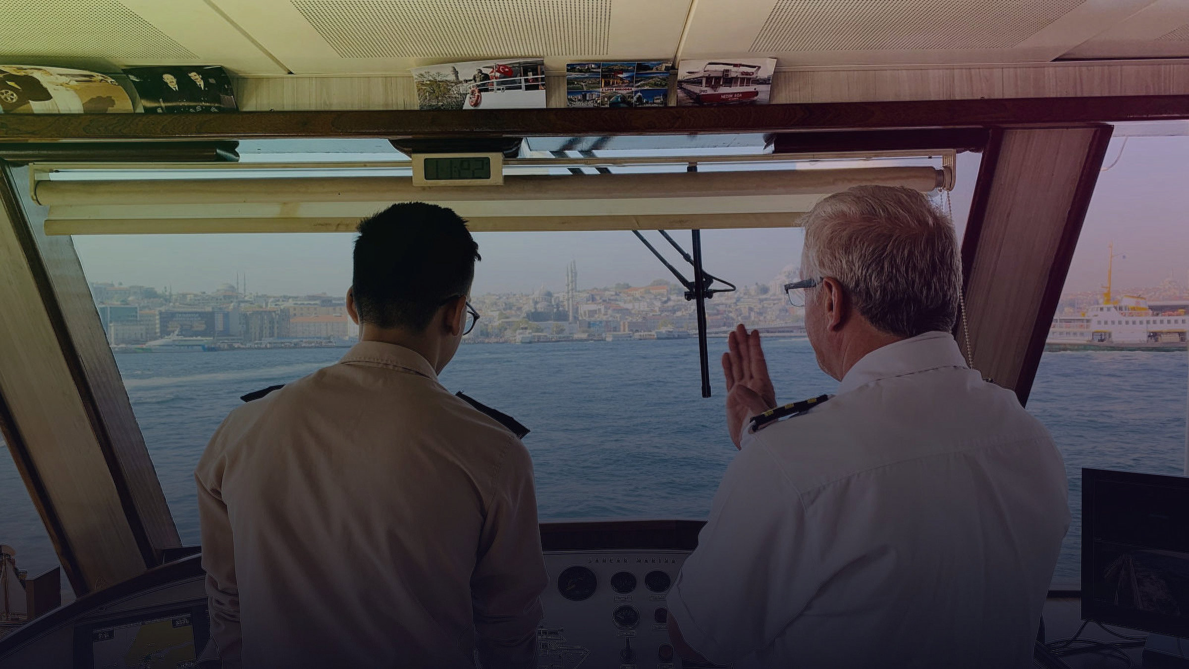 Symbolbild zum Thema: maritime navigation system.