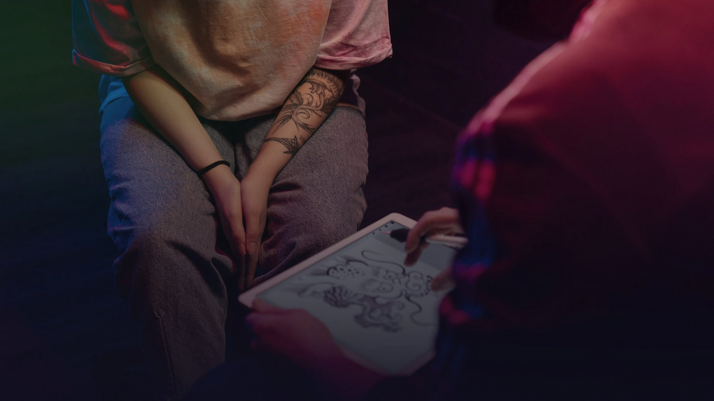Symbolbild zum Thema: tattoo app.