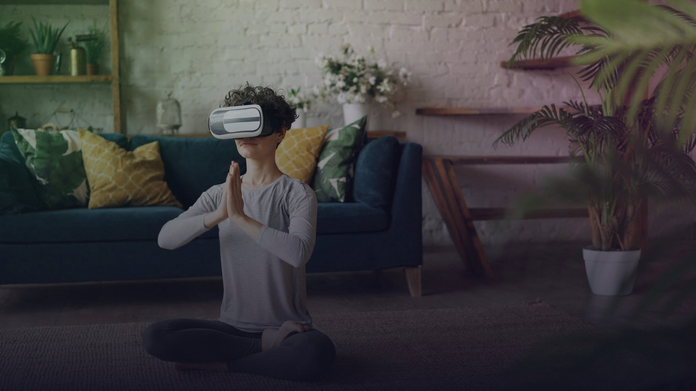 Illustrative image for: vr meditation app.