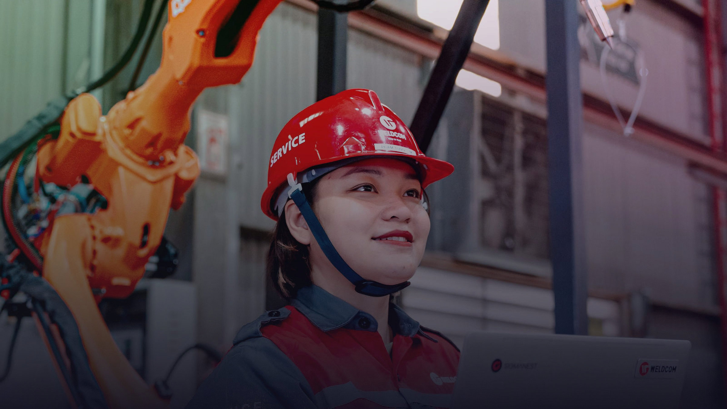 Illustrative image for: formic factory robot engineer.