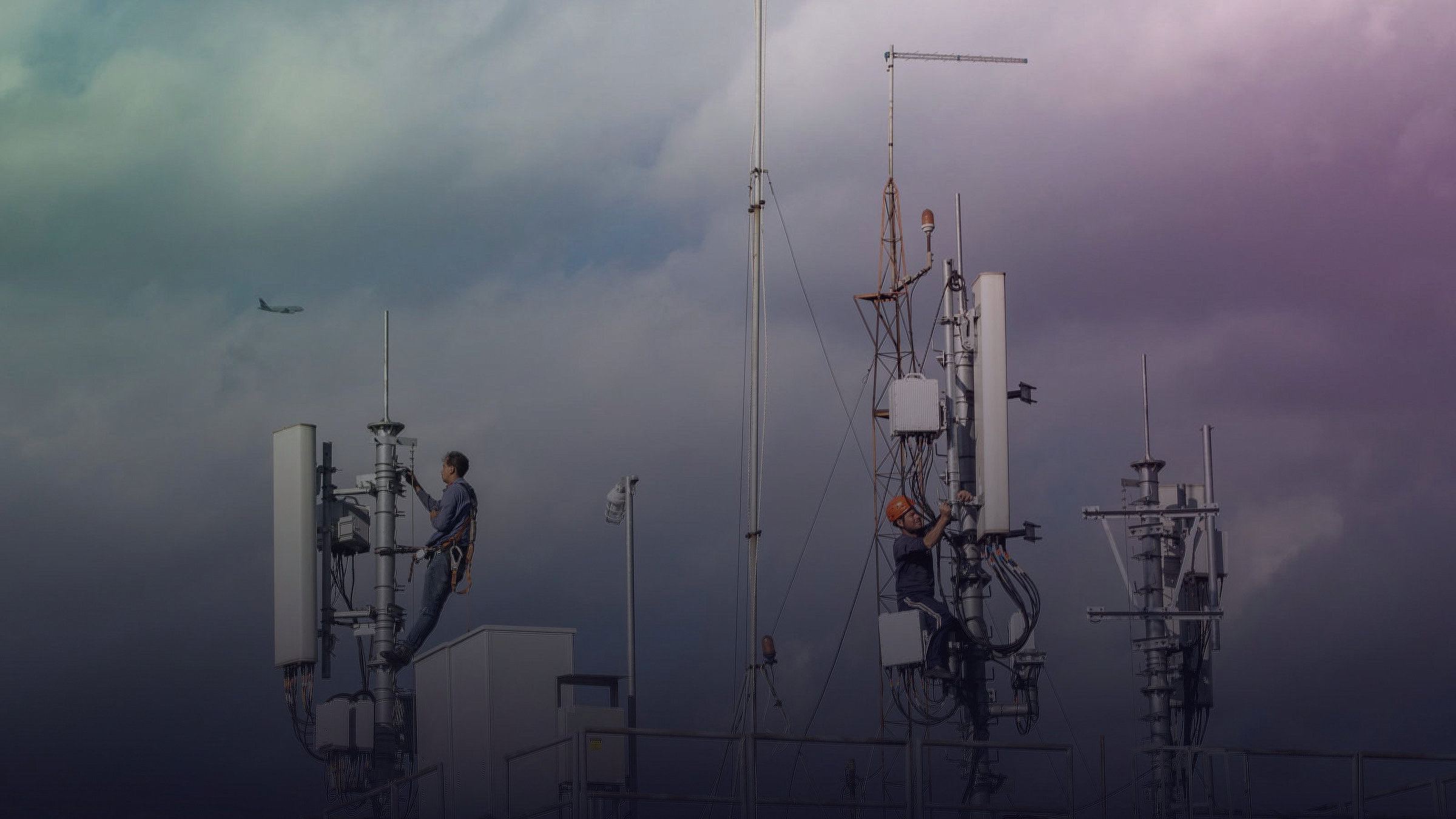 Illustrative image for: simcall cell tower maintenance.